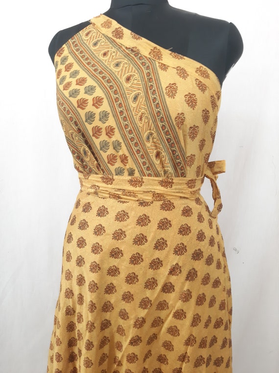 Indian Sari Skirt Indian Wrap Skirt 