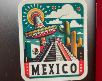 California, Distressed, Camper Van In The Mountains, Contour, Outdoor Vinyl Stickers – Lantern Press - Foto 2