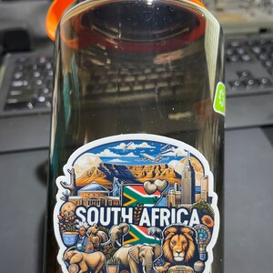 South Africa, Stickers, Weatherproof Sticker, Travel Journal, Suitcase ...