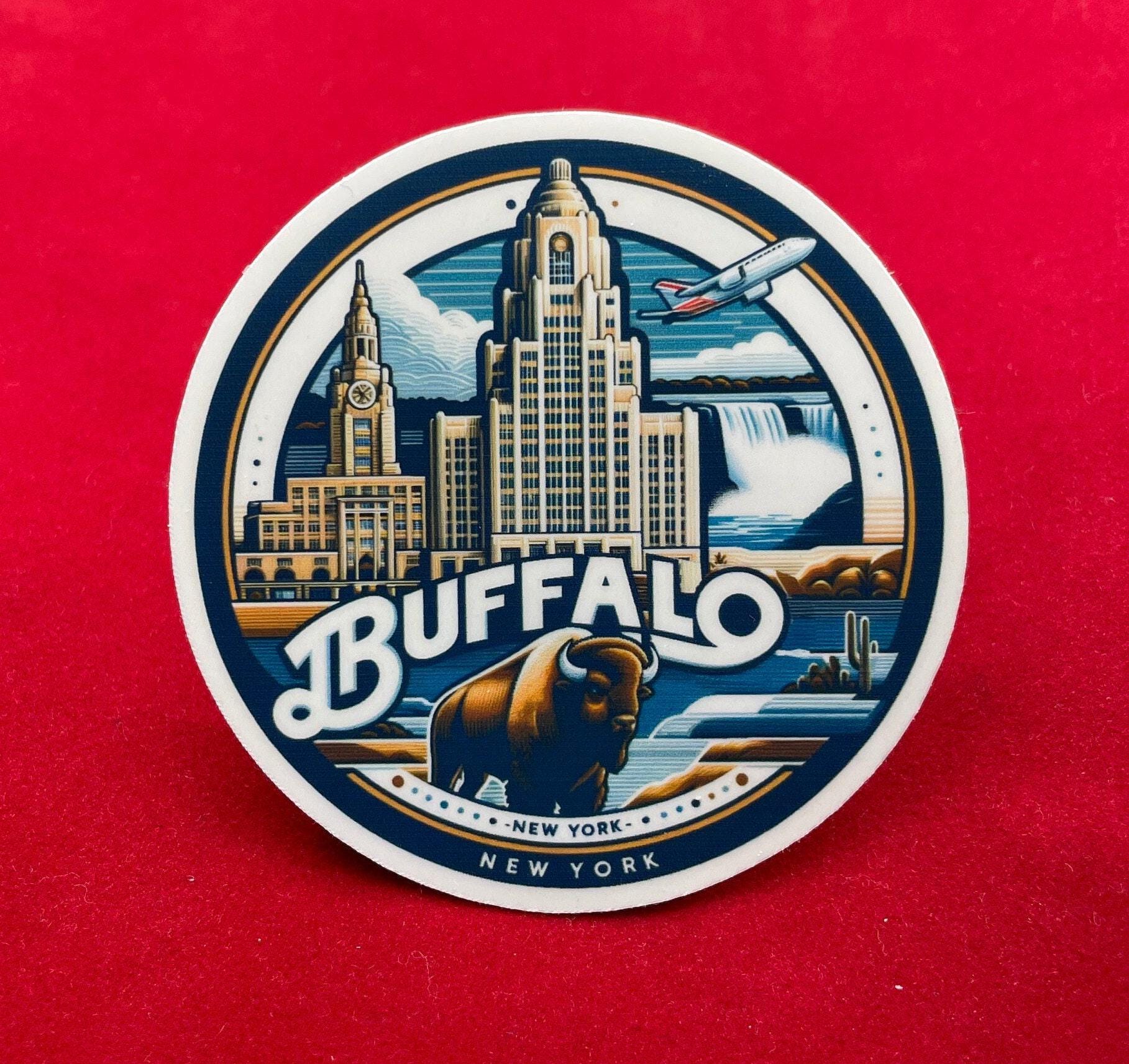 Buffalo Rv Sticker Buffalo, Stickers, Weatherproof Sticker, Travel Journal, Suitcase ...