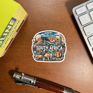 South Africa, Stickers, Weatherproof Sticker, Travel Journal, Suitcase ...