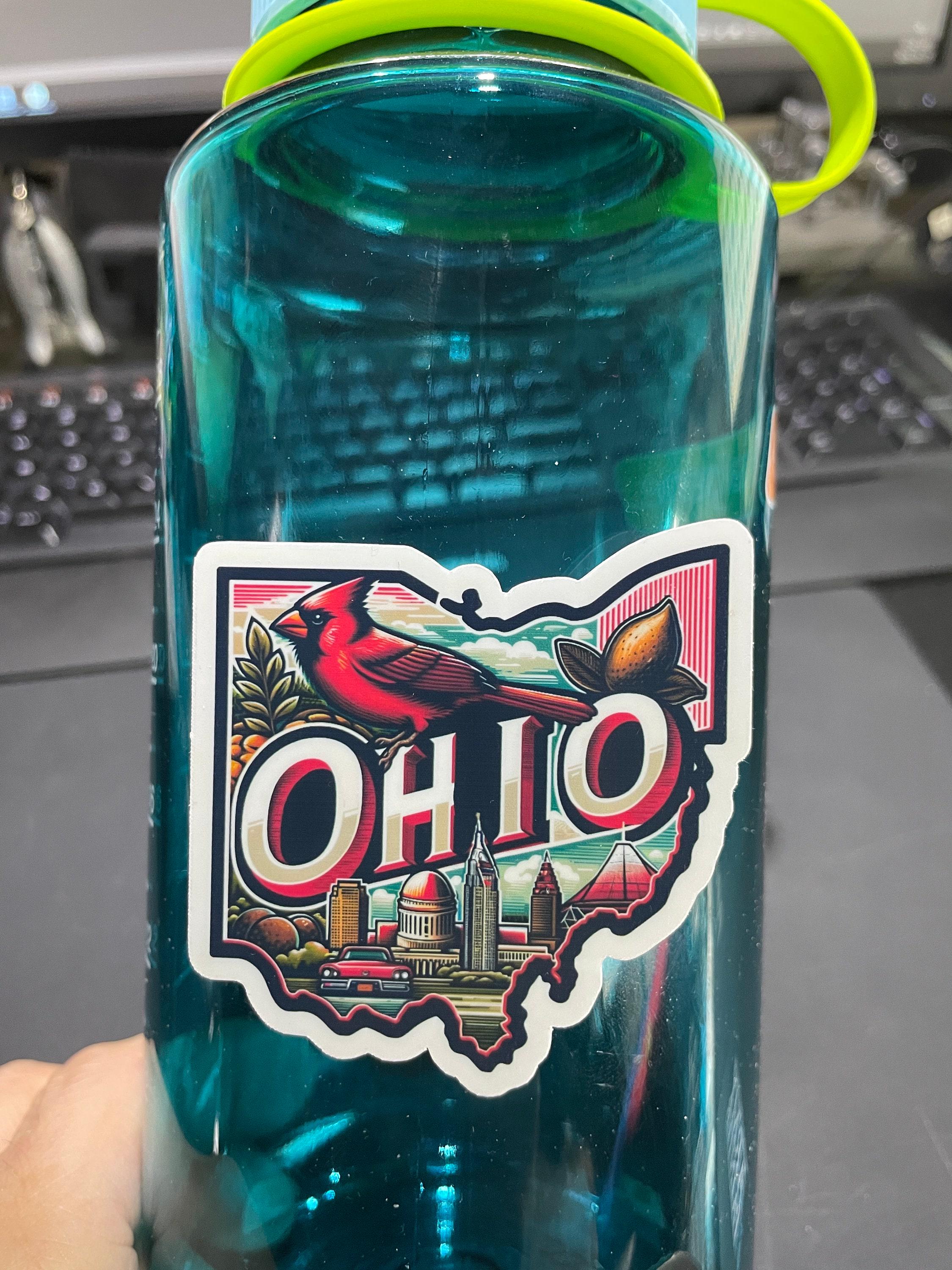 Ohio, Stickers, Weatherproof Sticker, Travel Journal, Suitcase Sticker ...