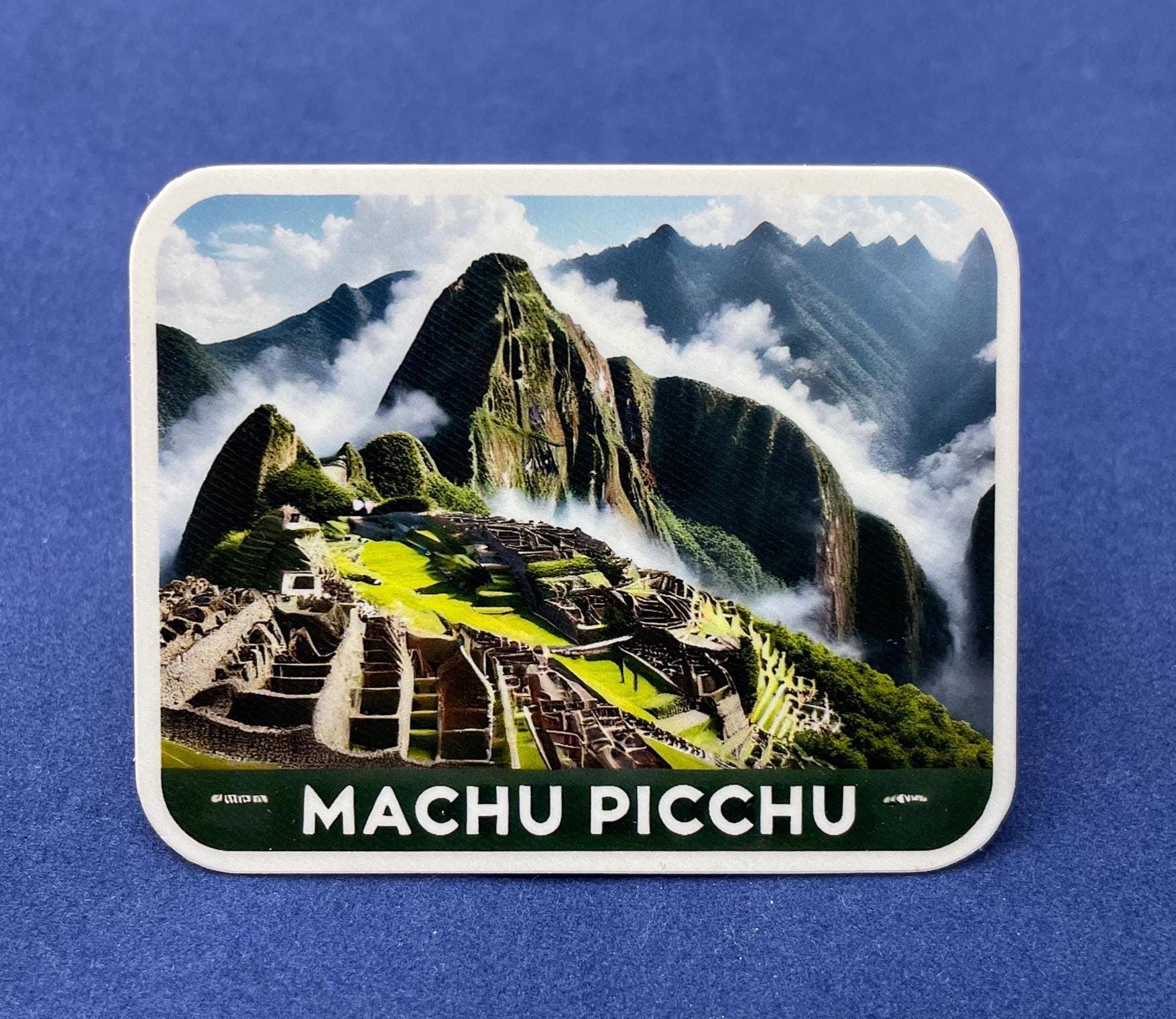 Machu Picchu,peru, Stickers, Weatherproof Sticker, Travel Journal ...