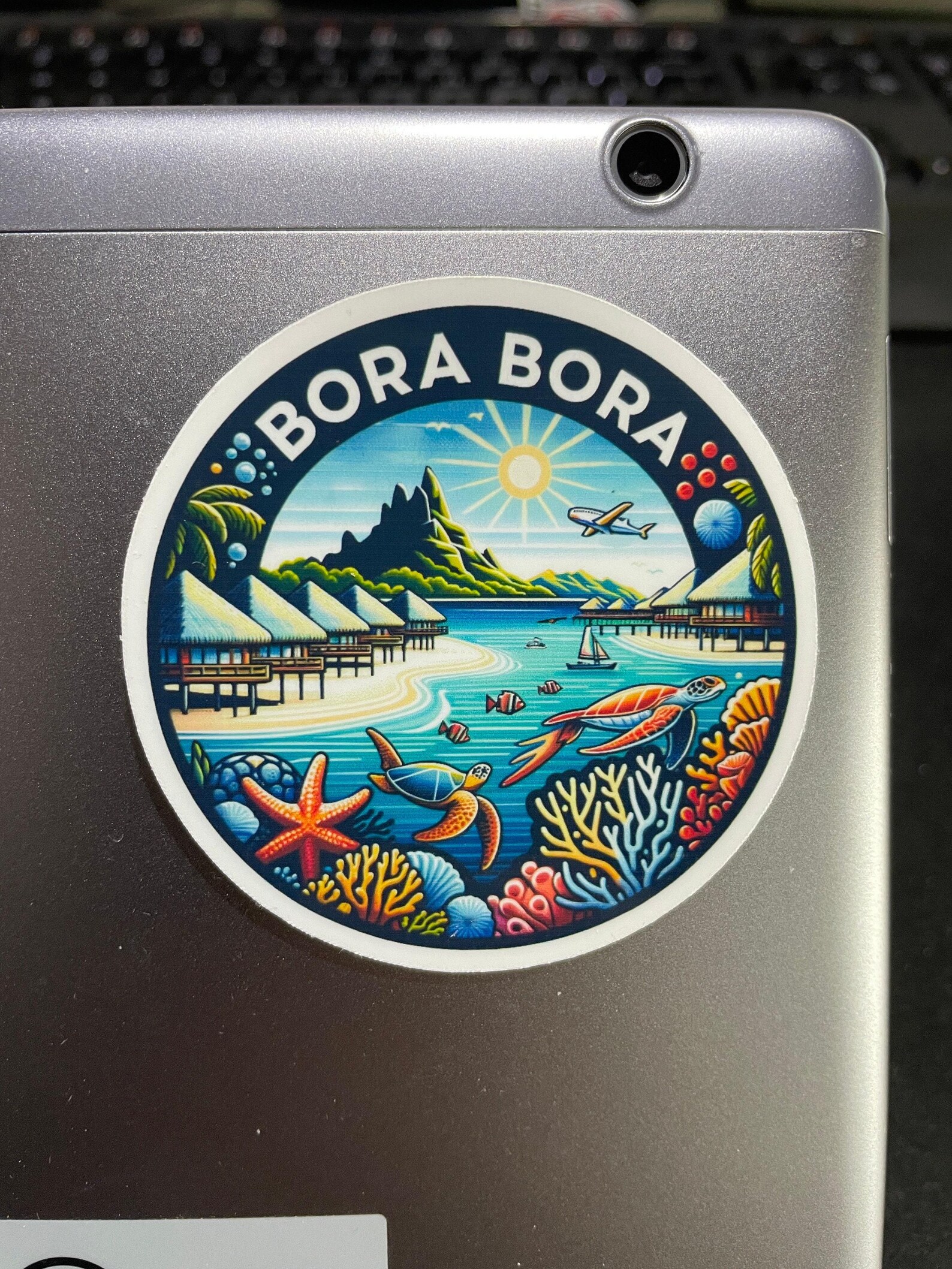 Bora Bora, Stickers, Weatherproof Sticker, Travel Journal, Suitcase ...