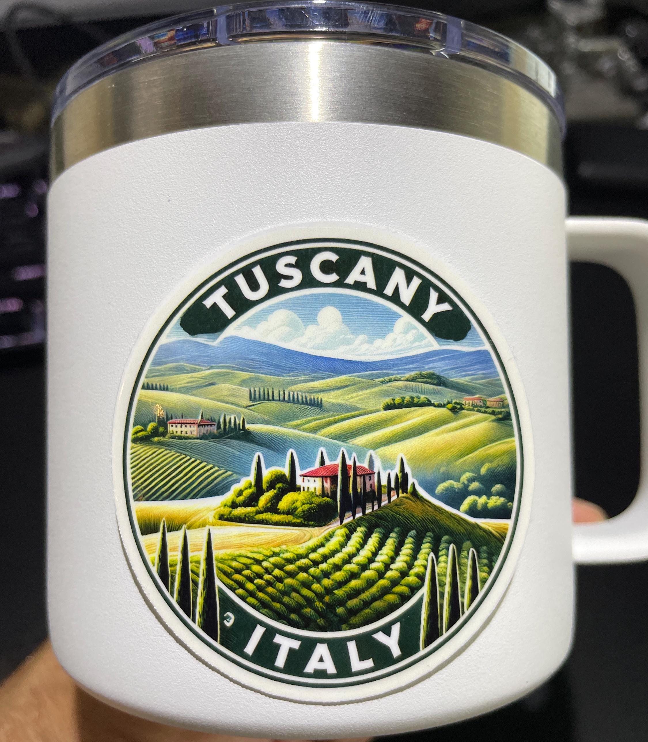 Tuscany, Italy, Stickers, Weatherproof Sticker, Travel Journal ...