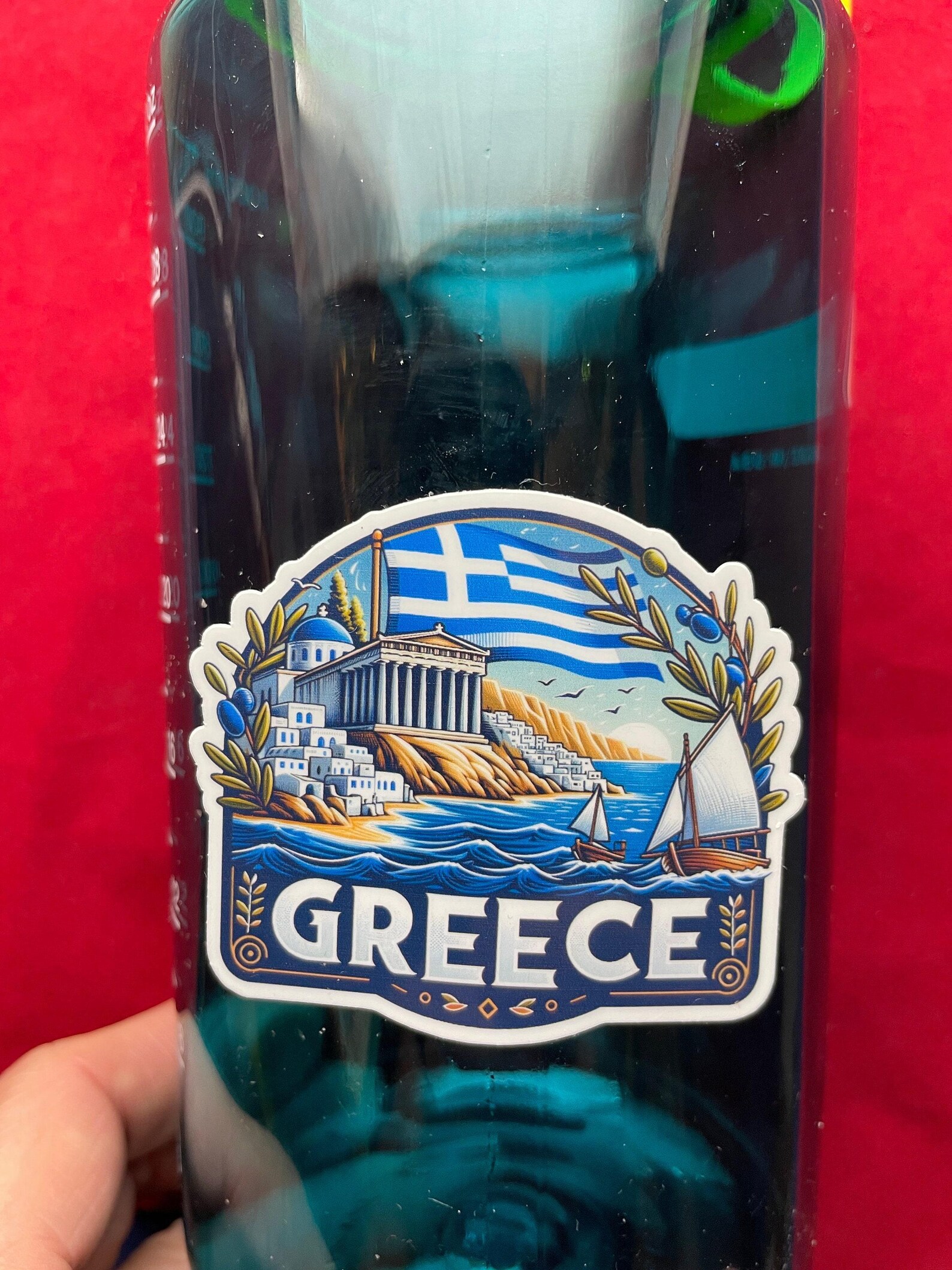 Greece | Greece Travel | Greece Sticker | Waterproof Sticker | Travel ...