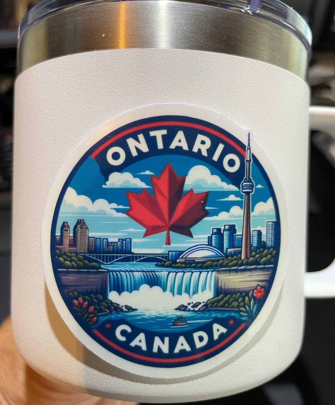 Ontario, Canada, Stickers, Weatherproof Sticker, Travel Journal ...