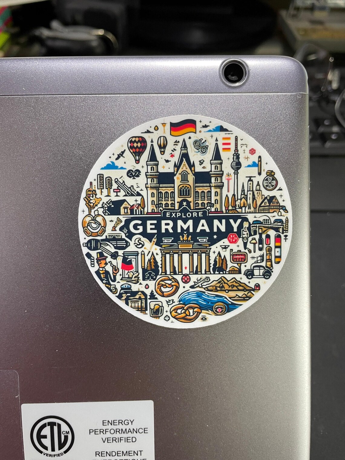 Germany Sticker Design Germany, Stickers, Weatherproof Sticker, Travel Journal, Suitcase ...
