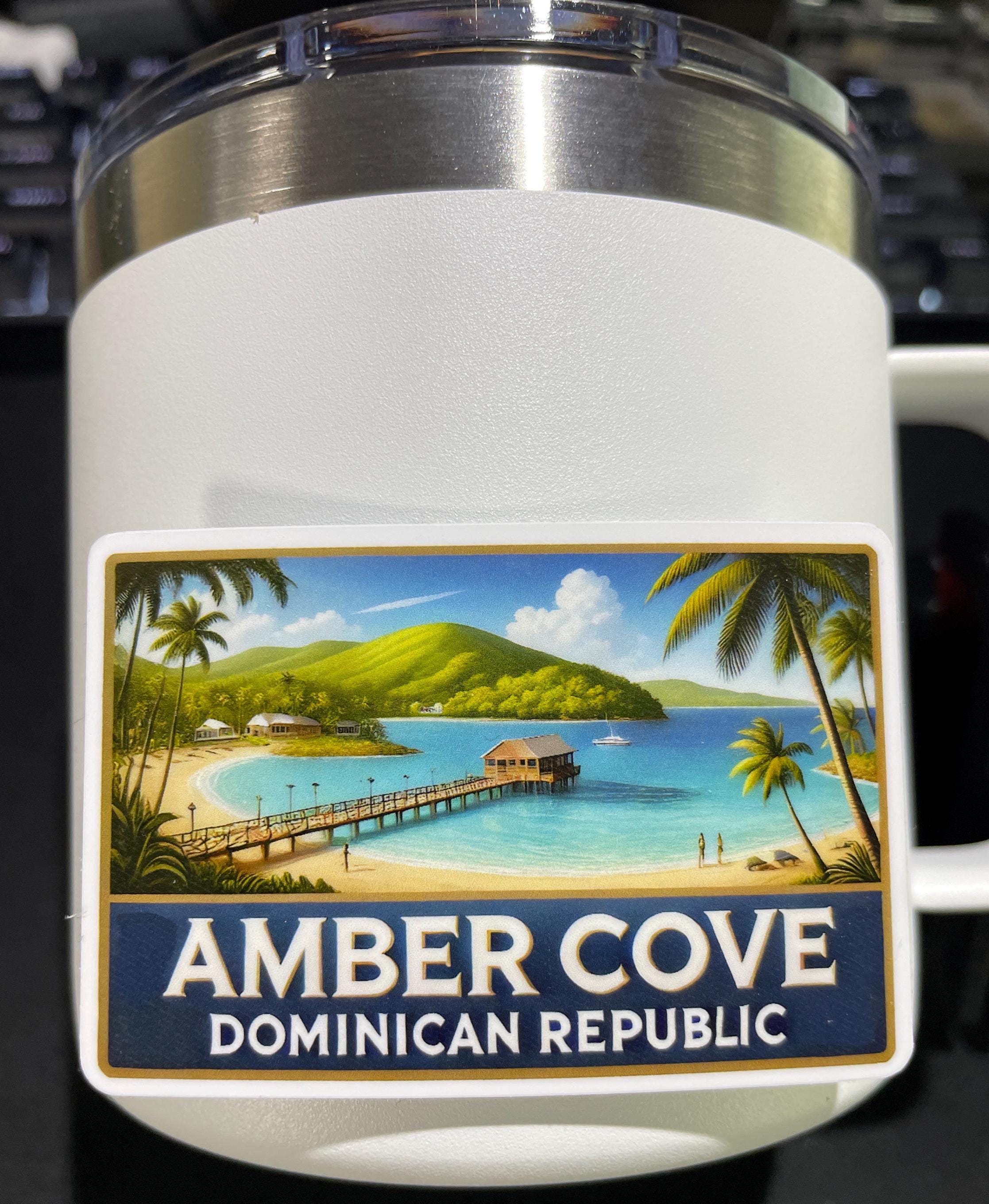 Amber Cove, Dominican Republic, Stickers, Weatherproof Sticker, Travel ...