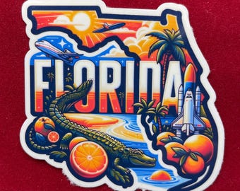 Reissticker Florida | Sticker Sunshine State