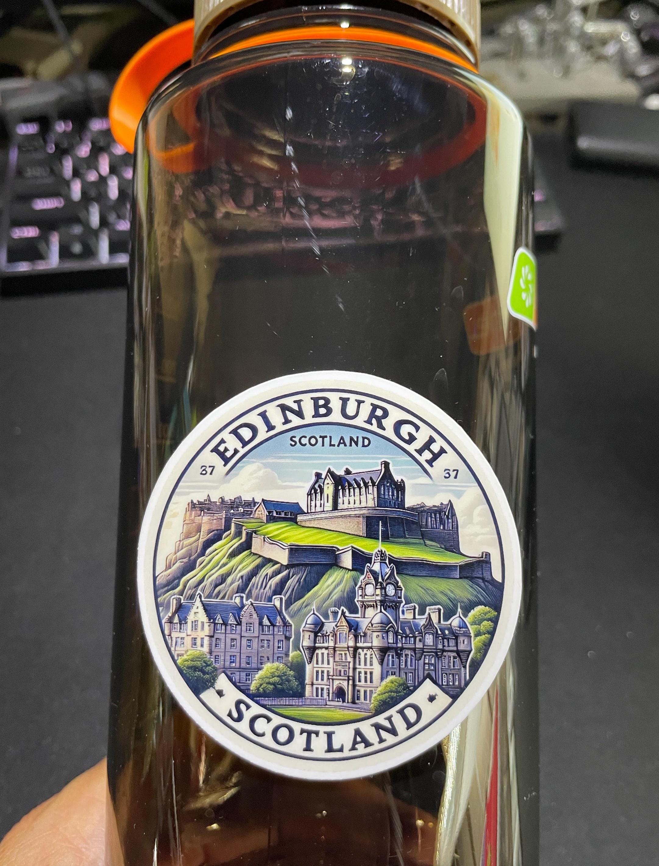 Resizable Scotland Sticker Edinburgh, Scotland, Stickers, Weatherproof Sticker, Travel Journal ...