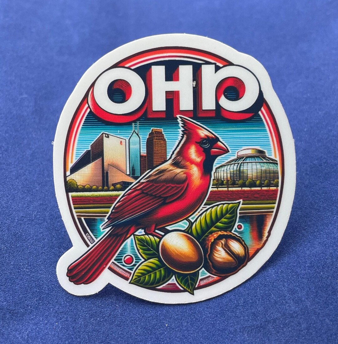 Ohio Roots Sticker Ohio, Stickers, Weatherproof Sticker, Travel Journal, Suitcase Sticker ...