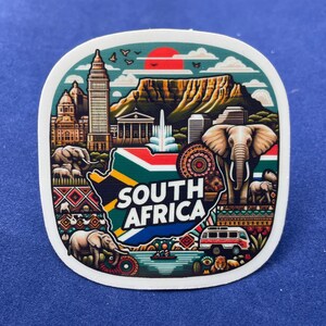 South Africa, Stickers, Weatherproof Sticker, Travel Journal, Suitcase ...