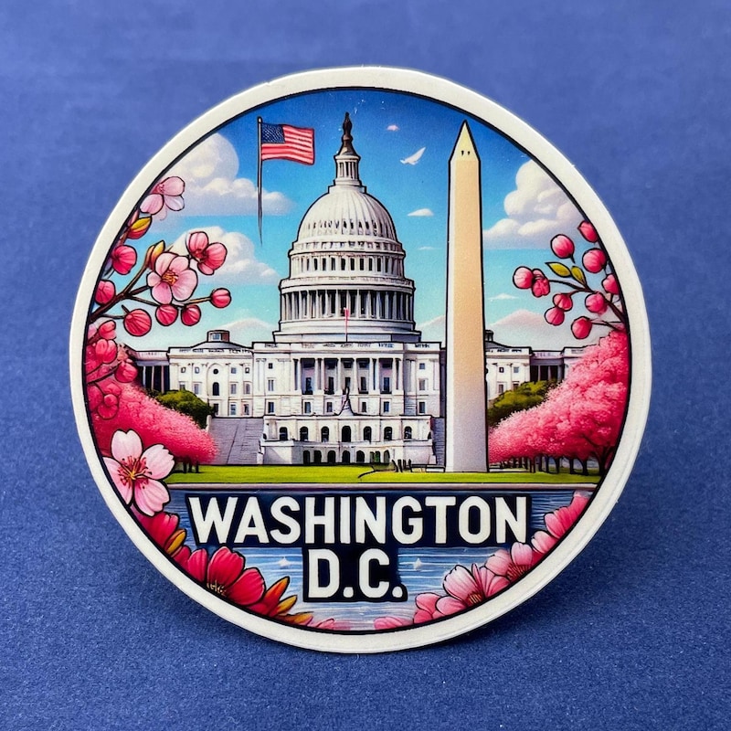 Washington Dc Stickers - Etsy