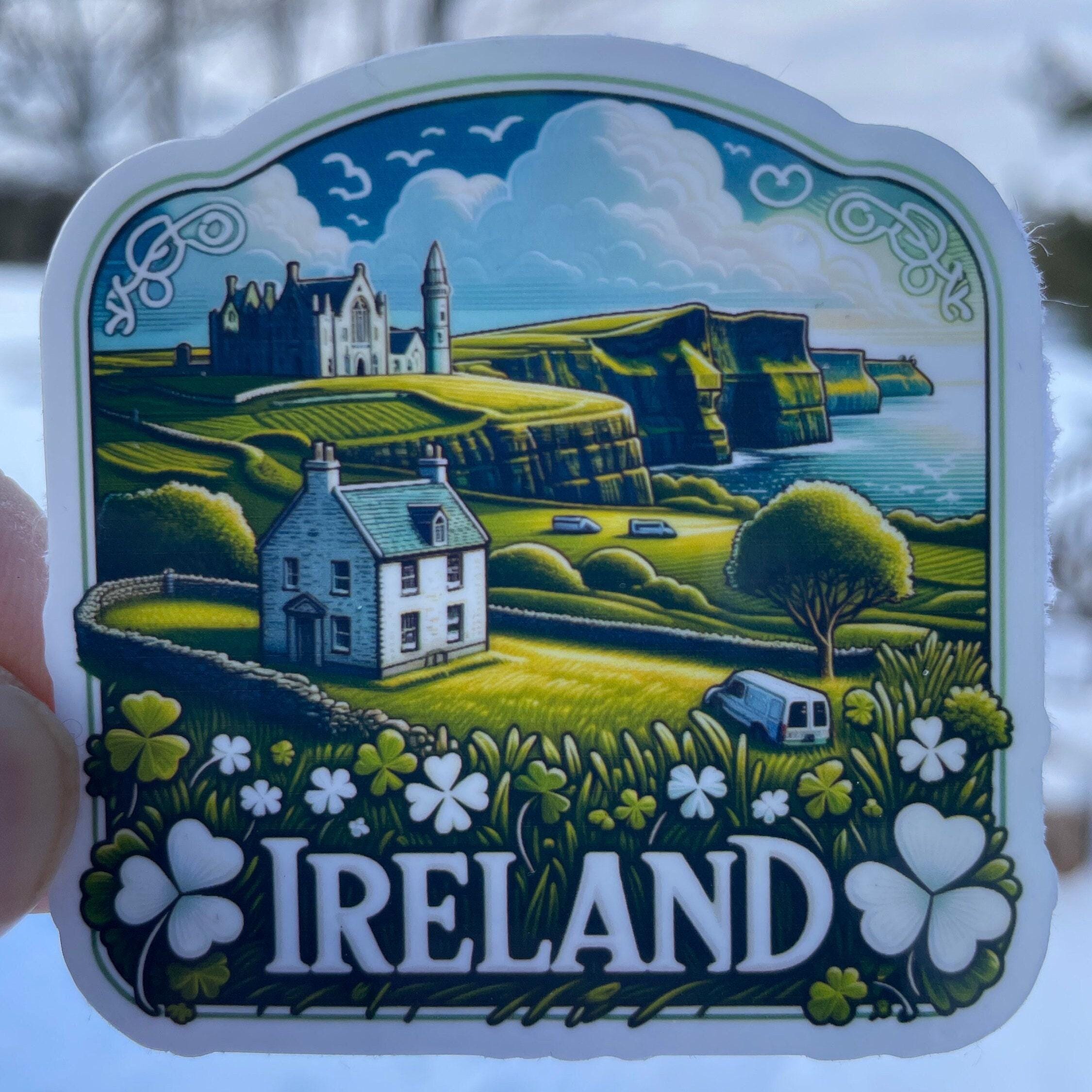 Eire Sticker Ireland | Ireland Travel | Travel Decal | Waterproof Sticker | Travel ...
