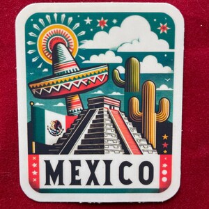 Adesivo Bagaglio Vintage ALOHA HAWAII - Decalcomania Viaggi Stile Retrò, Multicolore Adesivi Per Valigie - Foto 12