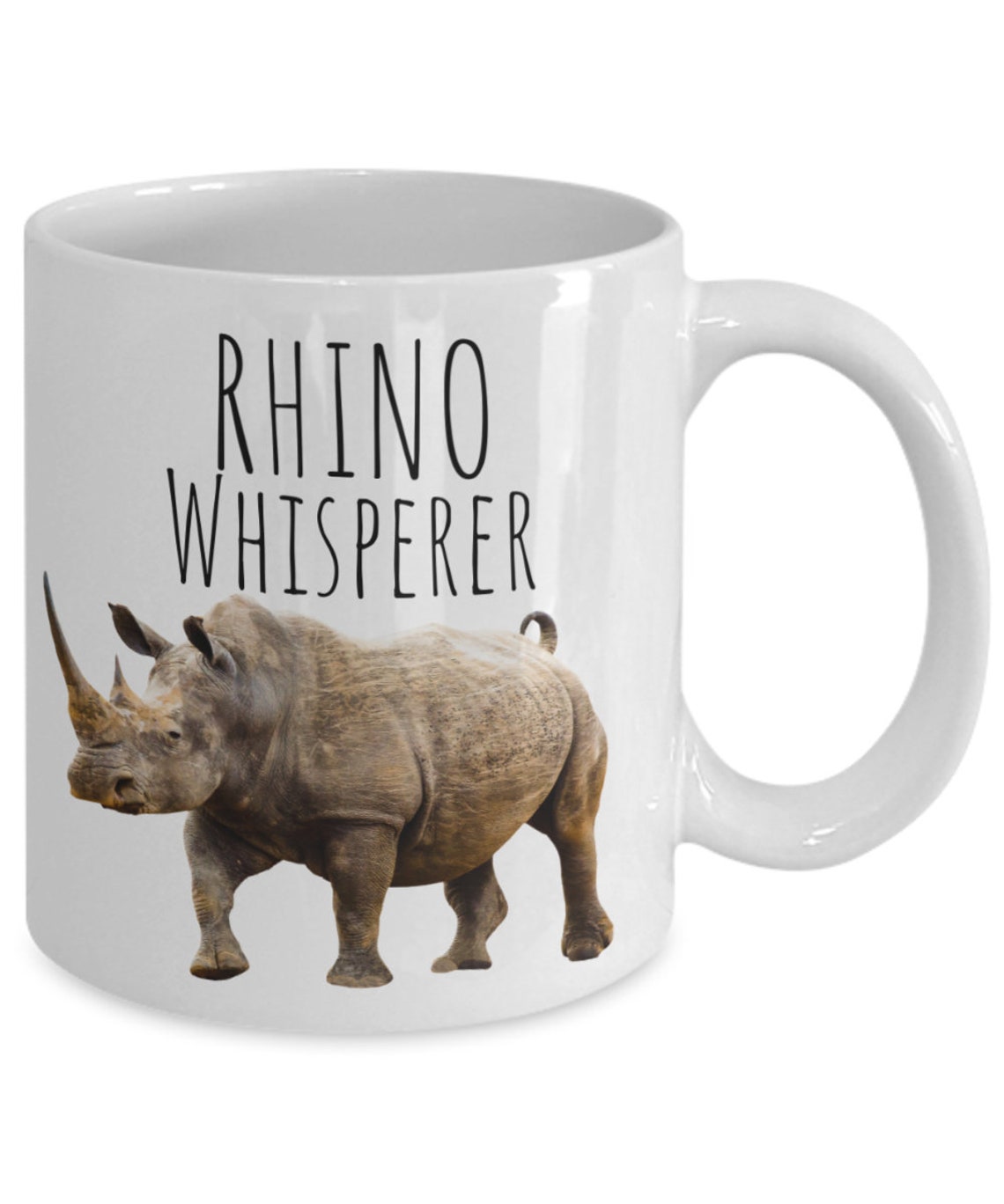 LIMITED SALE Rhino Coffee Mug/rhinoceros Mug/african Wildlife Etsy Norway