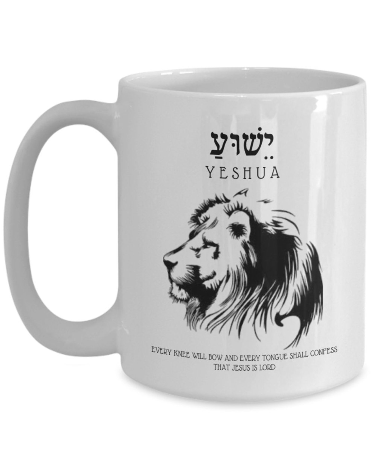 Yeshua Mug/bible Verse for Men and Women/yeshua Coffee Mug Tea  Etsy UK