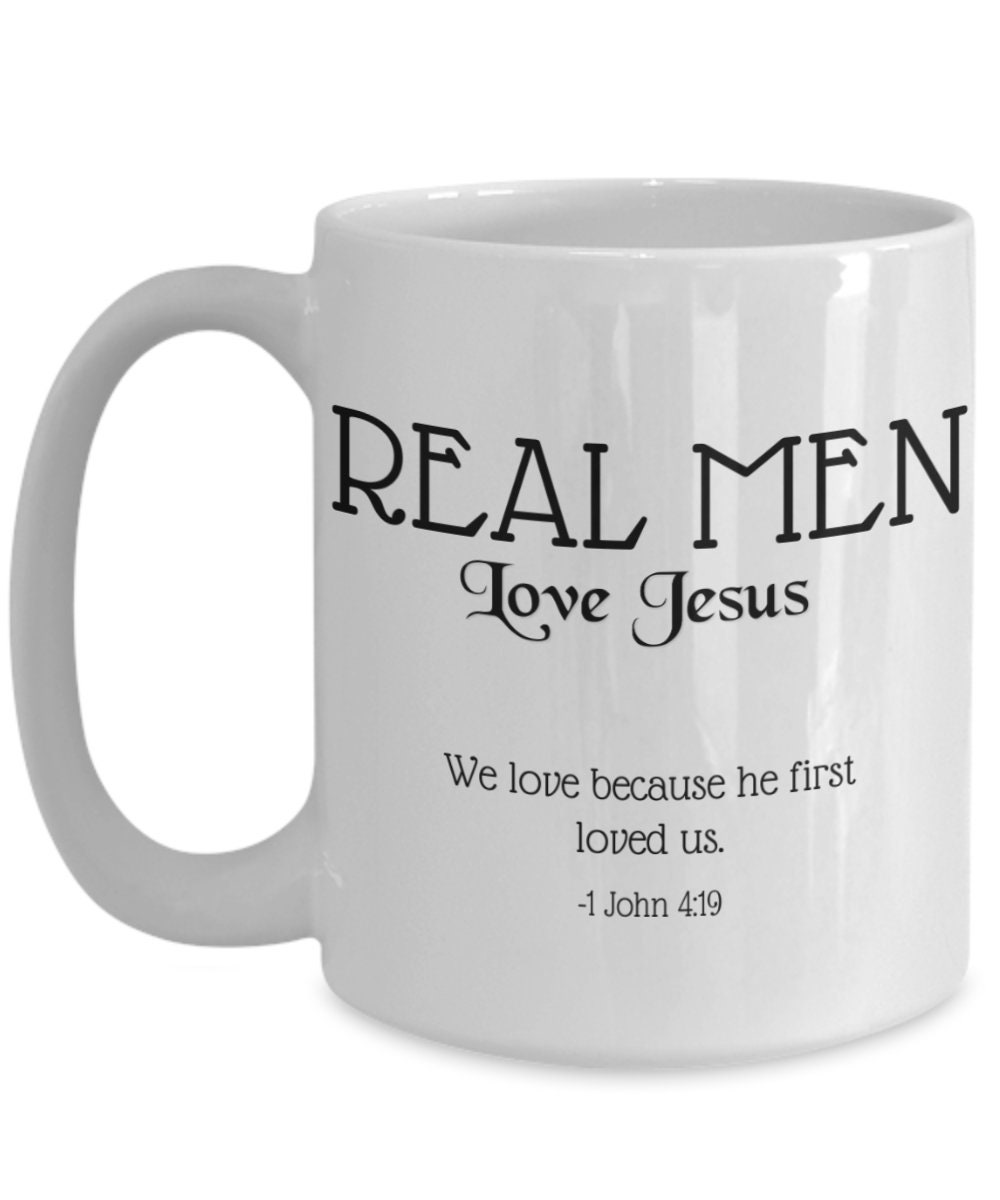 LIMITED SALE Real Men Pray Travel Mug/cool Coffee Mugs for Men/christmas  Birthday Fathers Day Gag Gift Idea/christian Travel Mugs for Men 