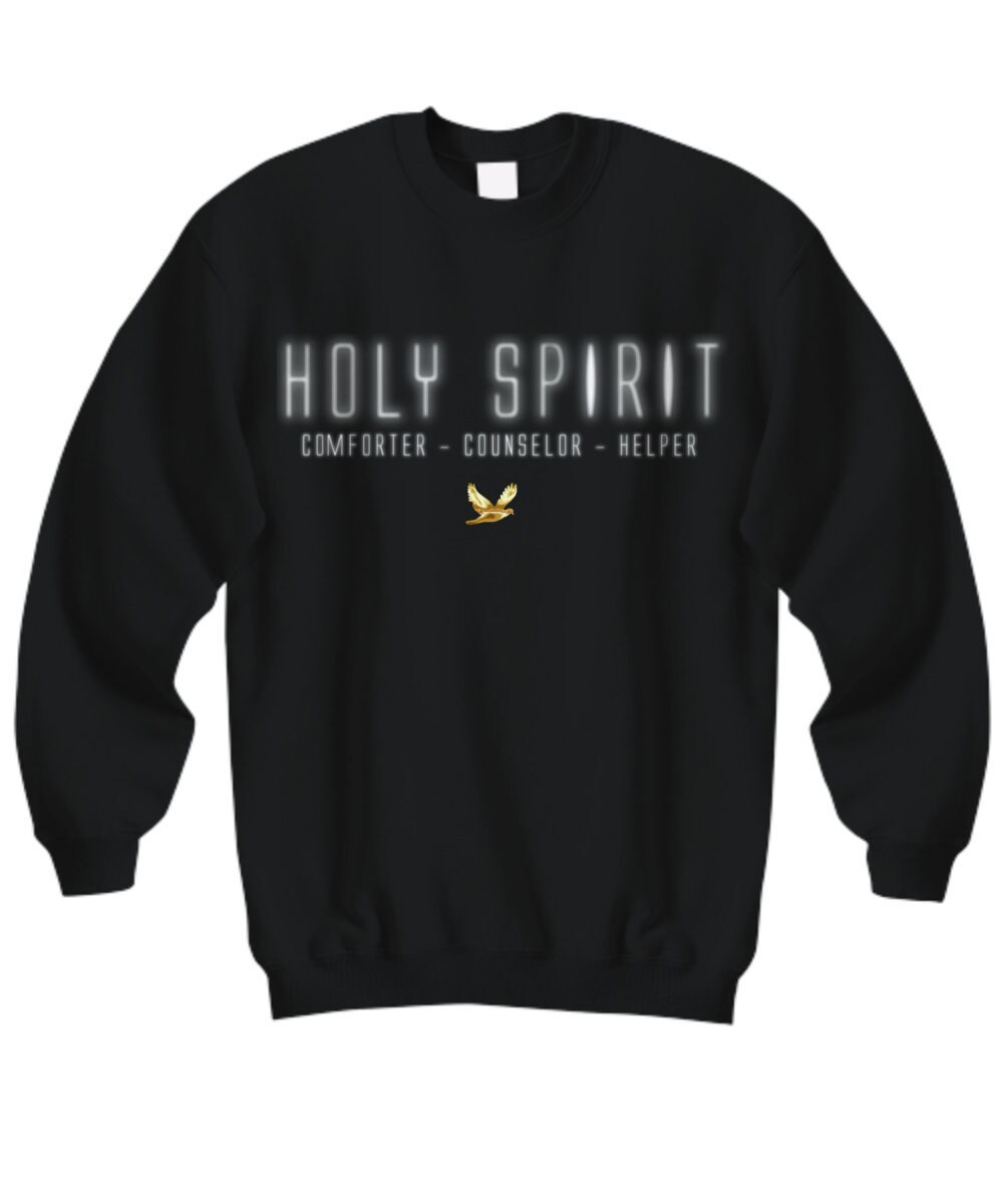 Holy spirit hoodie dog cheap black