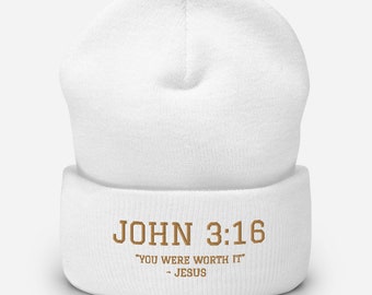 supreme john 3 16 hat