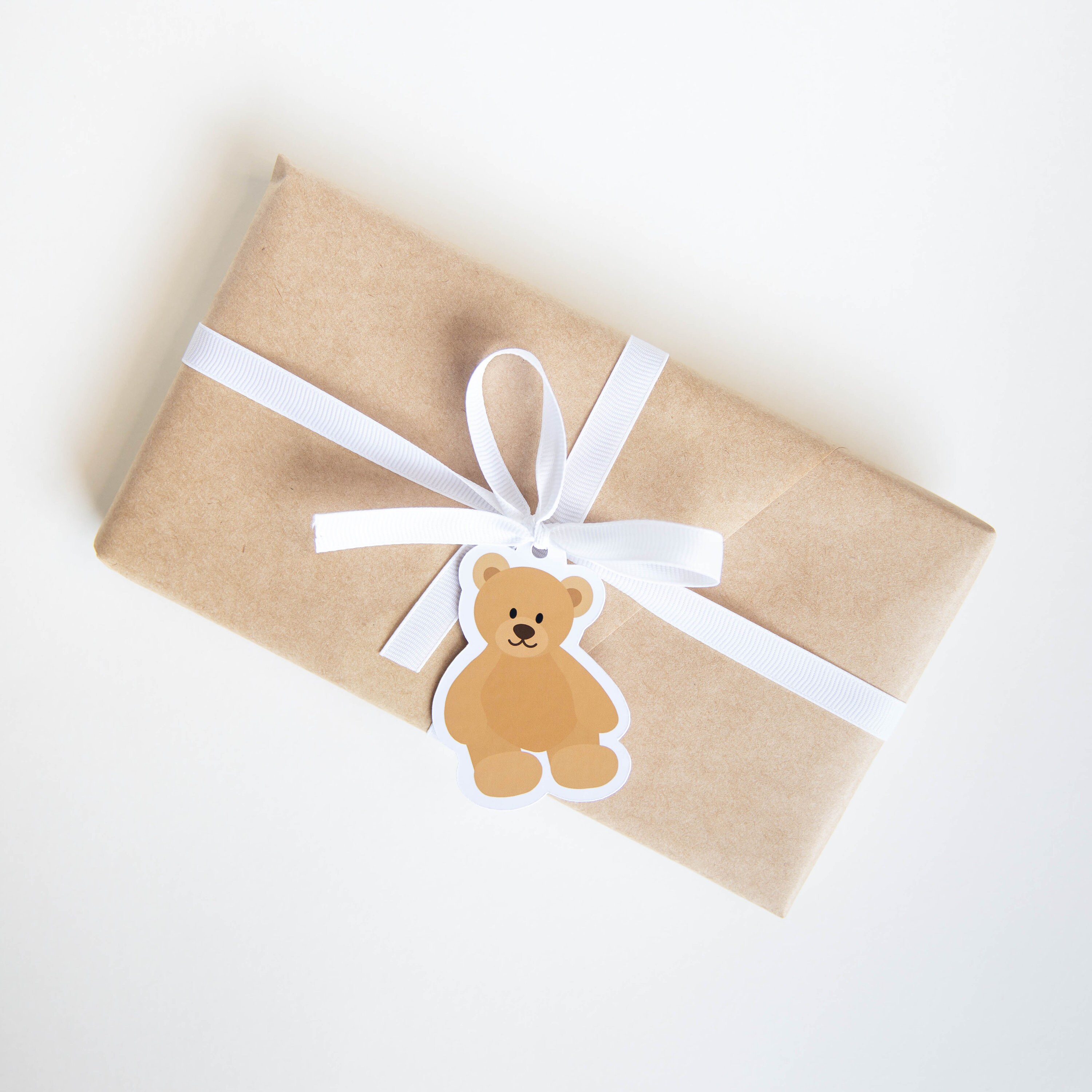 Teddy Bear Gift Tags Baby Shower Gift Tag Set Teddy Hang Etsy Australia