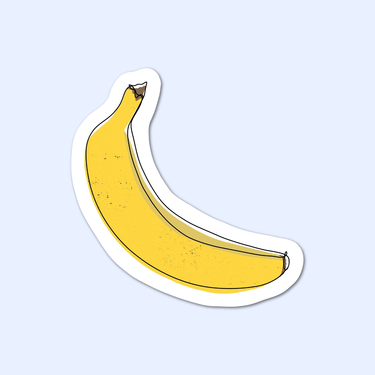 Banana Sticker Fruit Sticker Diary Sticker Planner | Etsy