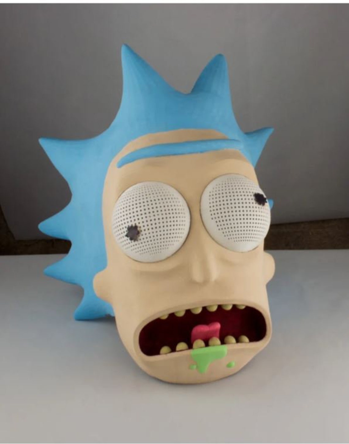 Rick and Morty Rick Sanchez MaskCosplay Mask Rick and Morty | Etsy