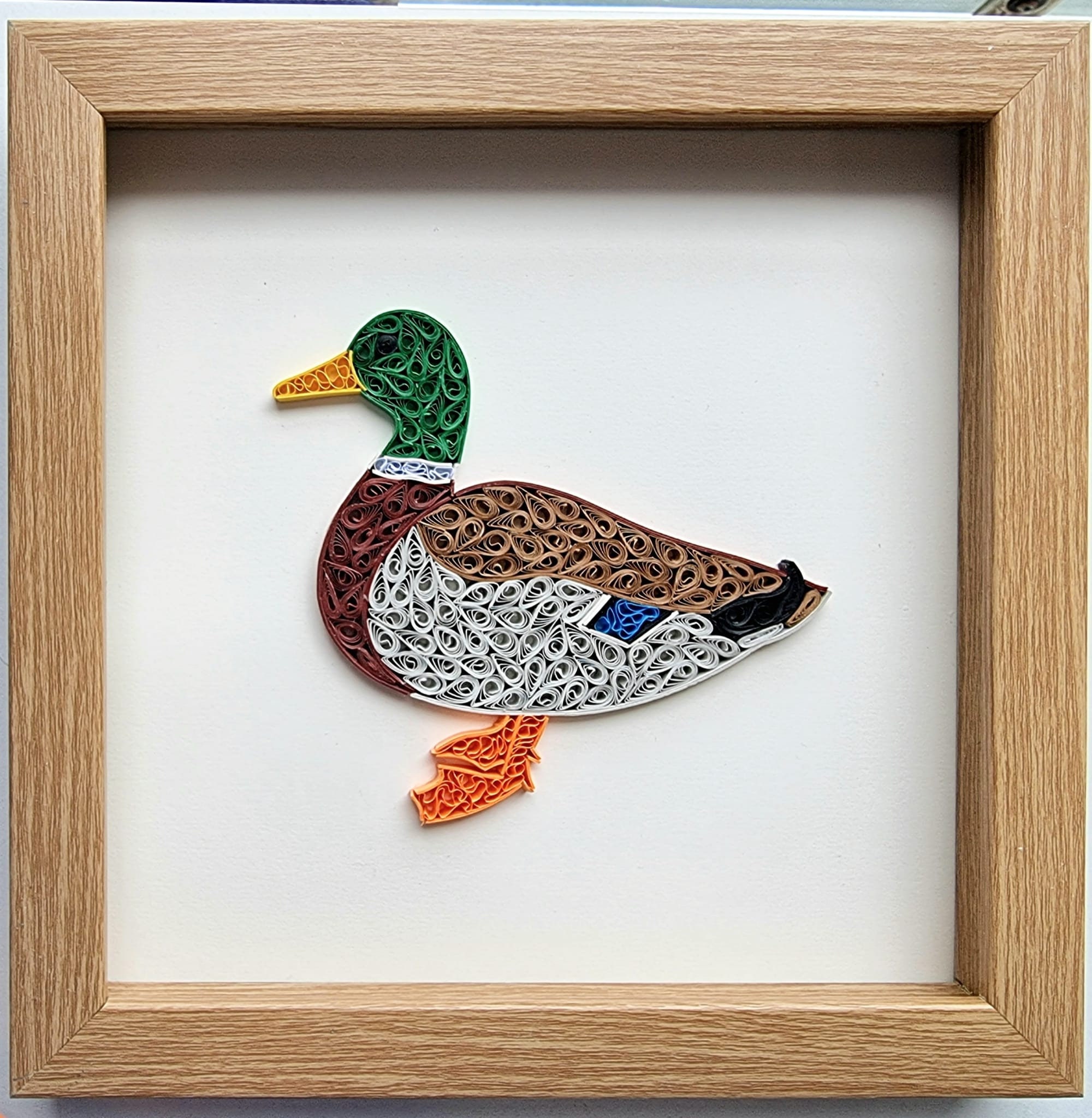 Quilled Paper Duck Etsy