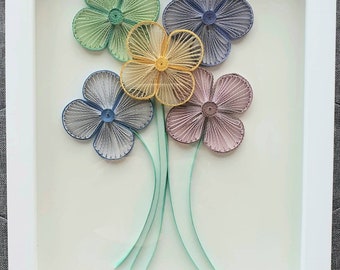 Quilled Flower Bunch