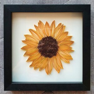 Quilled Paper Sunflower