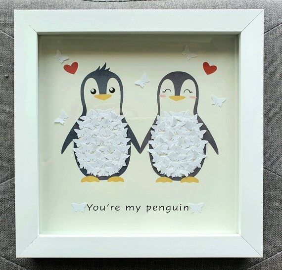 Penguin (Butterfly Art)