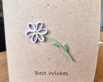 Greeting Card - Mothers Day Quilled Daisy