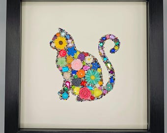 Button Cat (Button Art)