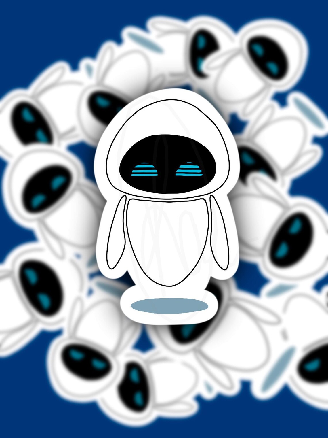 Eve Walle Sticker Walle Sticker Waterproof and Laser Etsy