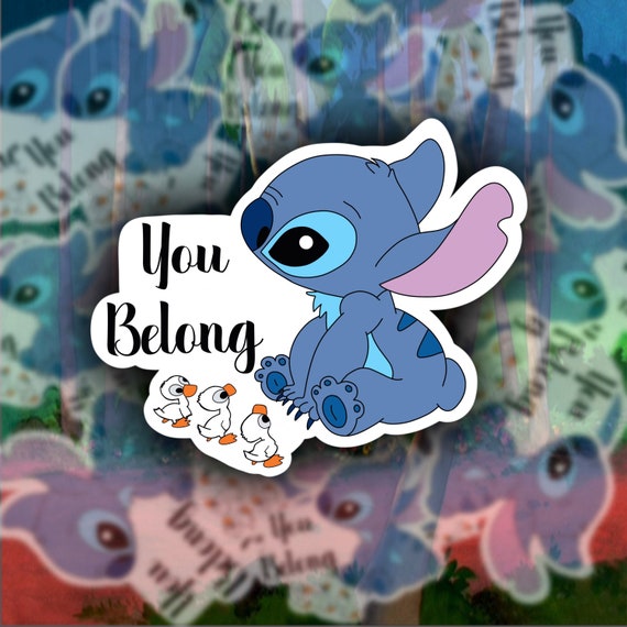 Lilo Stitch Sticker Waterproof, Lilo Stitch Aesthetic