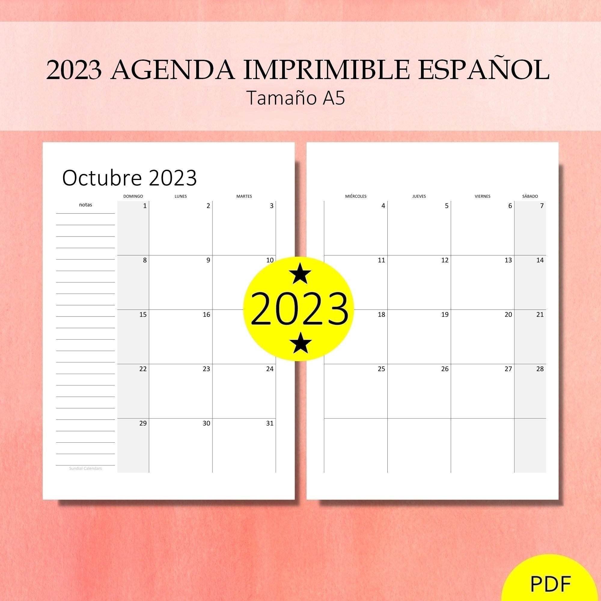 Agenda gratis 2023😉 PDF 