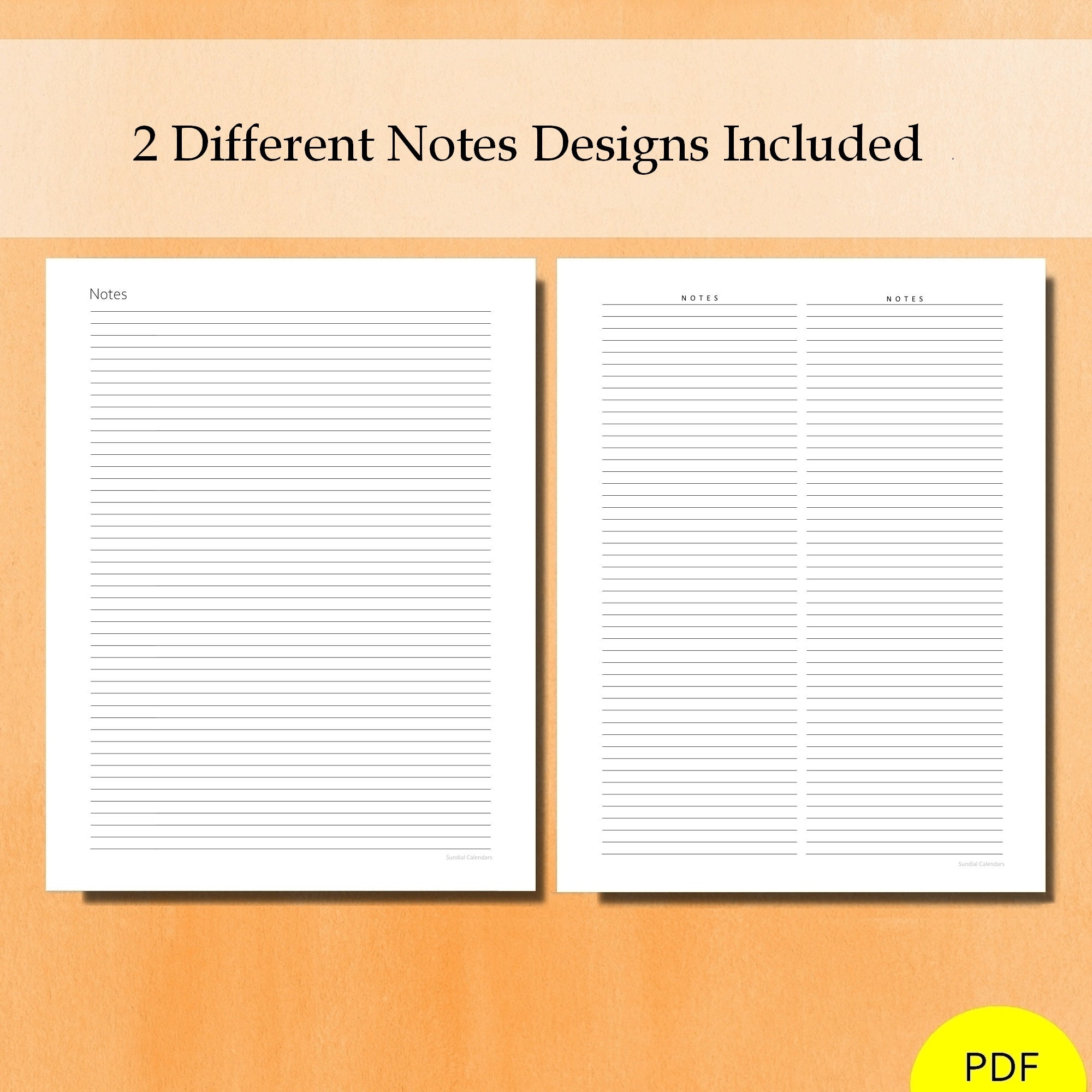 2025 Agenda Printable Planner Calendar Bundle. Weekly View, Yearly ...