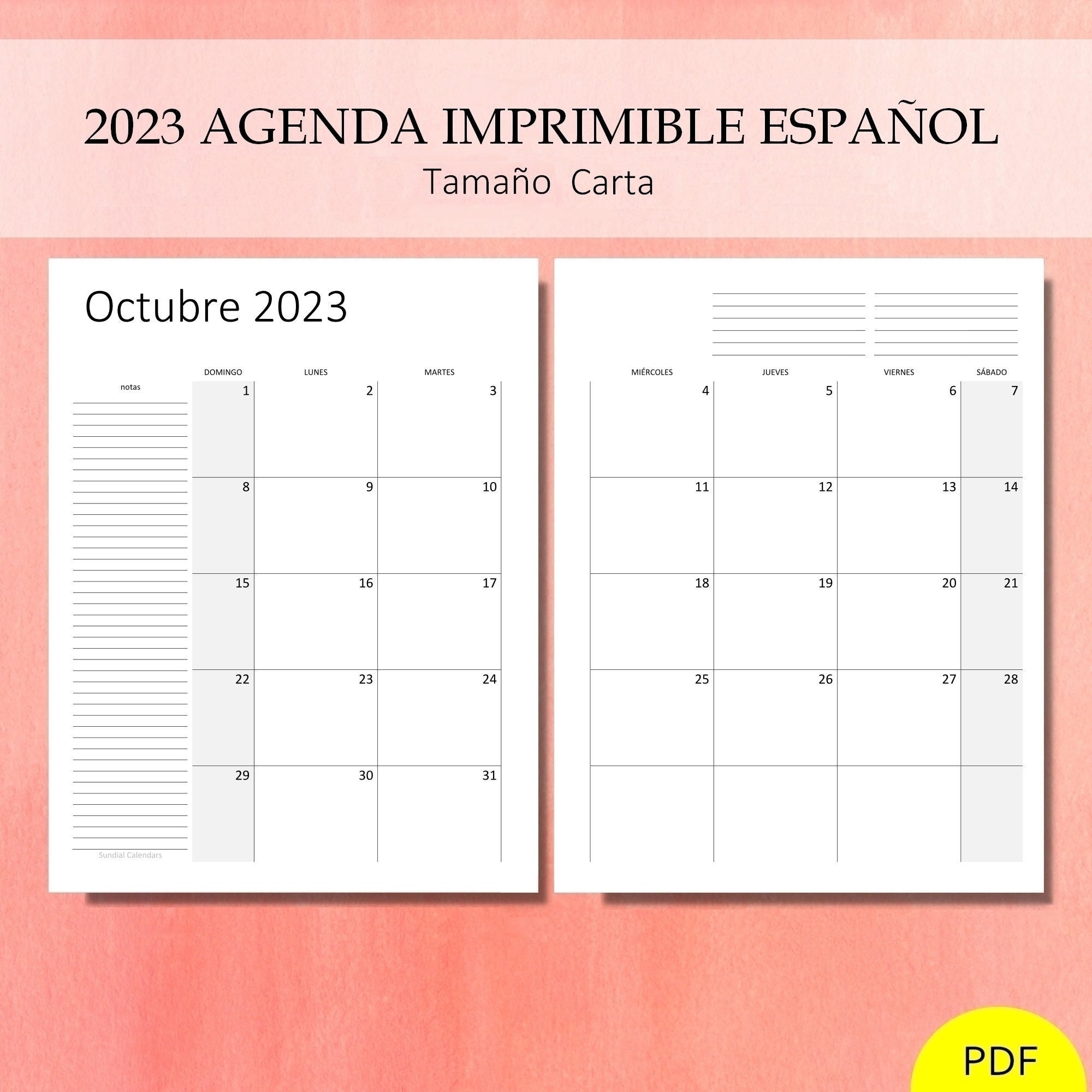 Calendario 2023 Para Agenda