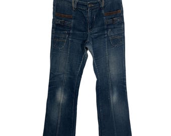 Vintage Japanische Designer Denim Vintage Japanische Marke Denim Jeans W31