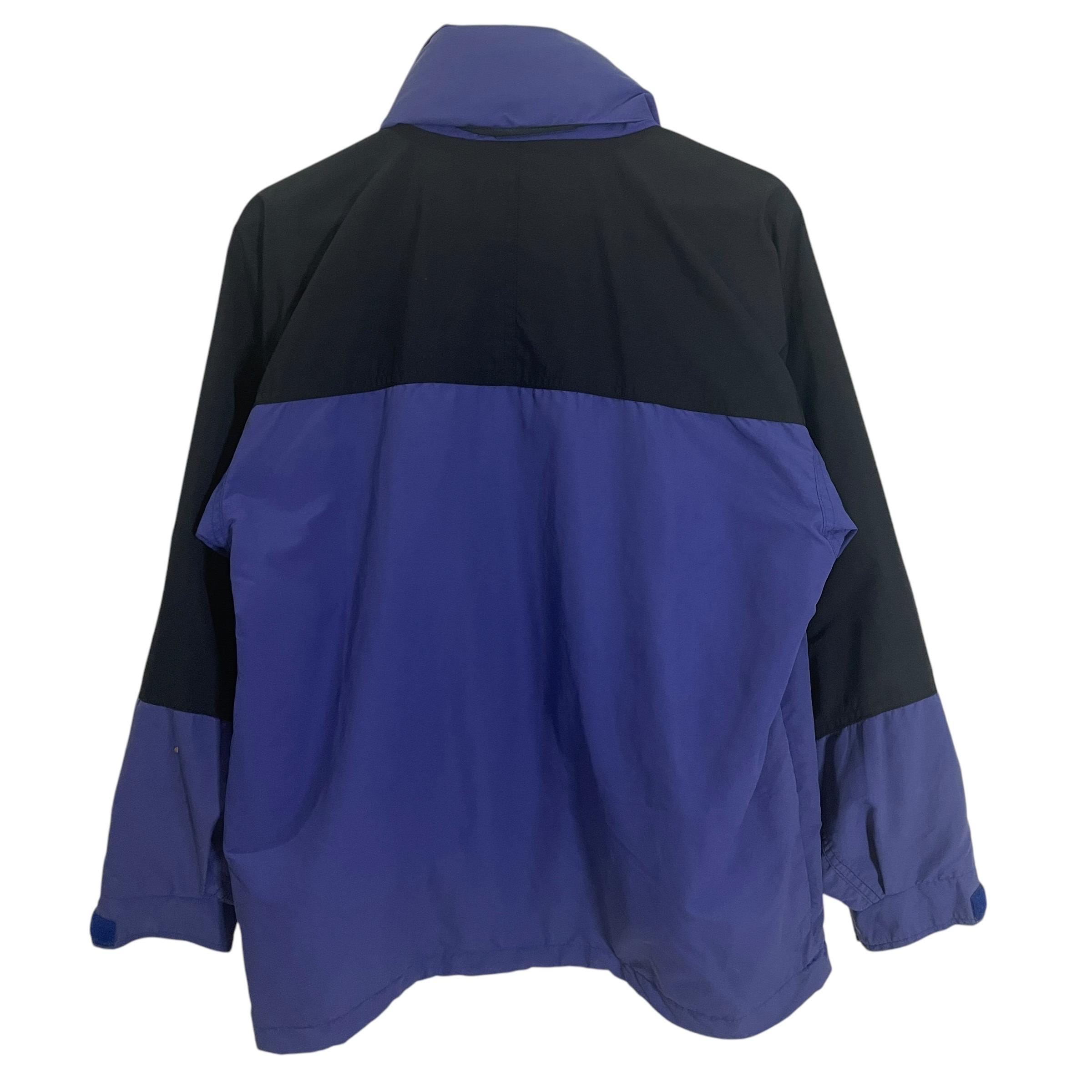 ノースフェイス ジャケット THE NORTH FACE 刺繍 ヴィンテージ 90s THE NORTH FACE Mountain Light Jacket 青 XL ノース