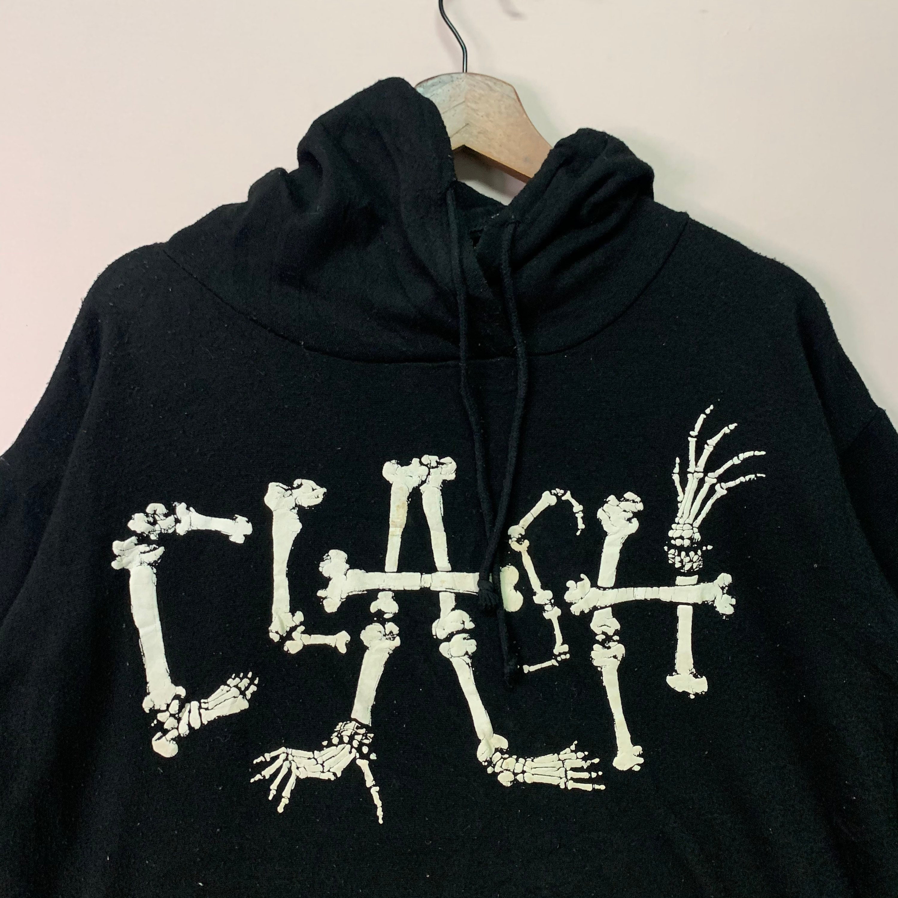Vintage Glad News Clash Hoodies Sweatshirt Vintage Glad News Clash 