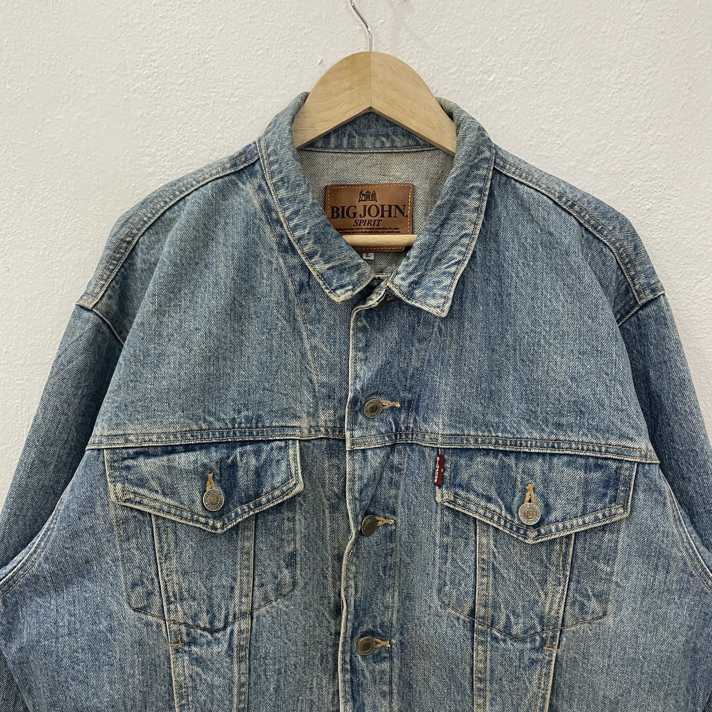 Vintage Big John Spirit Sp-600 Jacket Vintage Big John Denim Vintage Big John Spirit Sp-600 Jacket Vintage Big John Denim