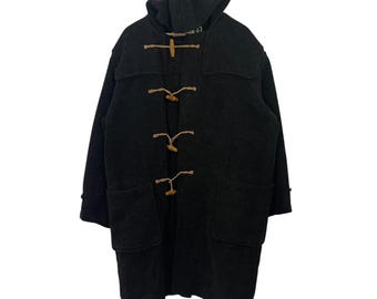 Gloverall Mens Duffle Coat Navy Blue Color Size Small Made