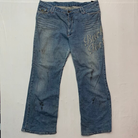 Vintage Back Forth Denim Jeans Bintage Back Forth Big Logo Etsy