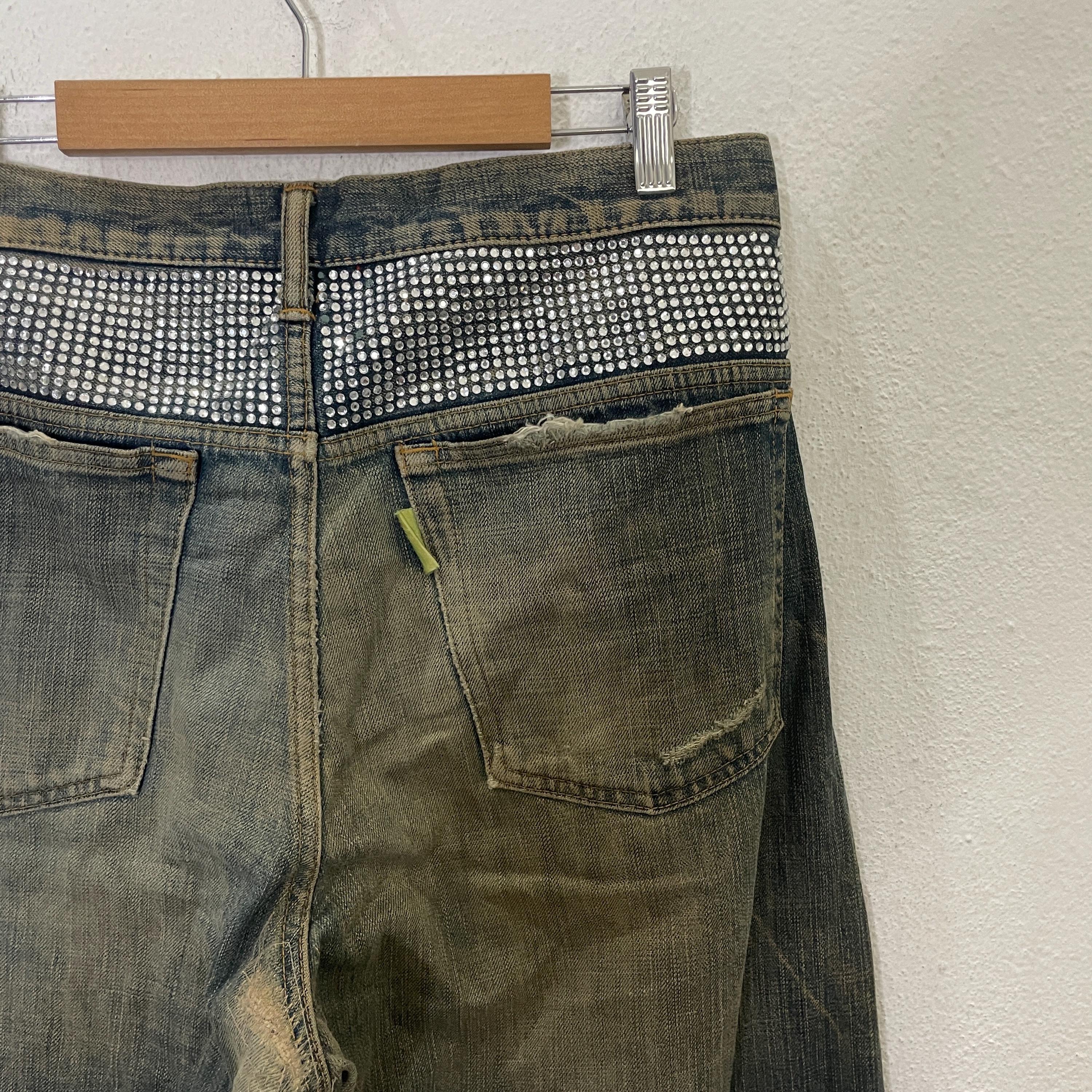 パンツ SWAGGER back embroidery denim il_fullxfull.6369141809_g8u6.jpg