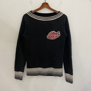 Vintage Hysteric Glamour Sweatshirt Vintage Hysteric Glamour SpellOut Logo Sweatshirt Vintage Hysteric Glamour Pullover Sweatshirt Size M
