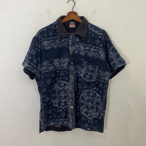 Vintage 45rpm NMD Polos Vintage 45rpm NMD Paislee Motive Polos Size L