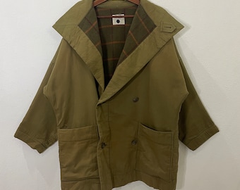 Vintage Plantation Jacket Vintage Plantation By Issey Miyake Trench Coat Vintage Plantation Avant Garde Trench Coat Jacket Size XL