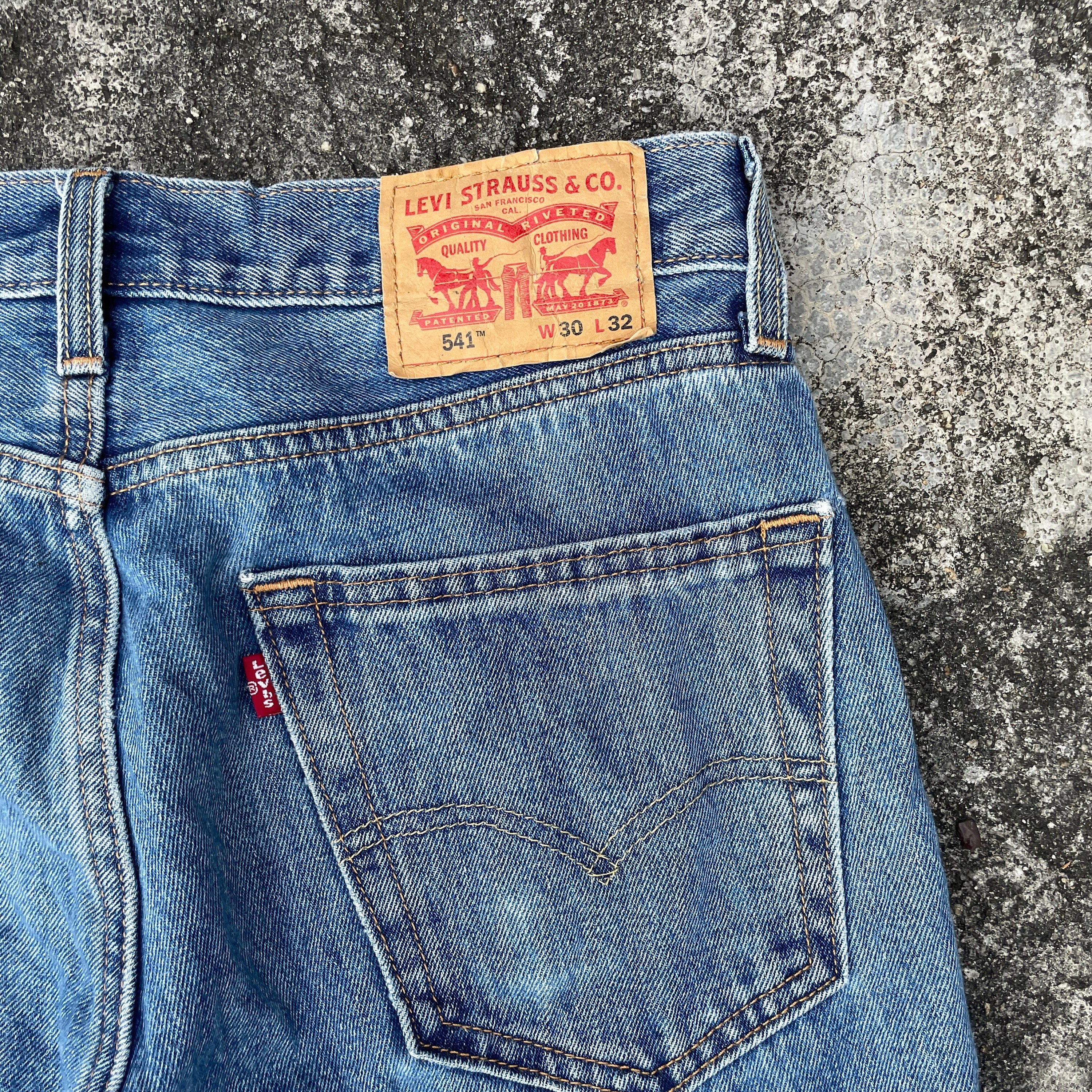 Vintage Levis 541 Jean vintage Levis 541 Denim W32 - Etsy France